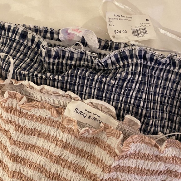 Cute Ruby & Jenna Tube Tops - Picture 3 of 3